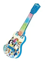 Іграшкова гітара 908-6 — з підсвічуванням, музикою та піснями, 4 струни, на батарейках, у коробці