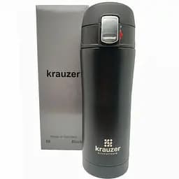Термочашка Krauzer 500 мл чорна (86-500Matte Black) - мініатюра 4