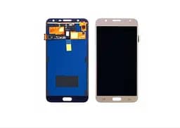 Дисплей для Samsung J701 Galaxy J7 Neo с золотистым тачскрином с регулируемой подсветкой