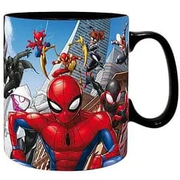 Чашка хамелеон AbyStyle Marvel Spider-Man Multiverse 460 мл