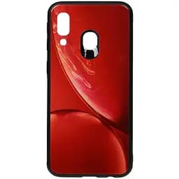Чохол-накладка Toto Print Glass Space Case Samsung Galaxy A40 Red