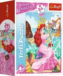 Набір Пазли - (54 елм. Міні) - "Аріель та Габріель" / Дісней принцеси