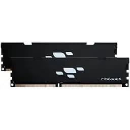 Память 16Gb x 2 DDR5 6000 MHz Prologix черный 36-42-42 1.35V с радиатором (PRO32GB6000B5K)