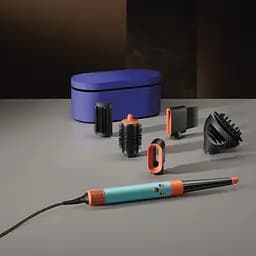 Dyson Стайлер Dyson Airwrap I.D. HS08 Curly/Coily Ceramic Patina/Topaz, 1300Вт, темп.режимів-3, D -30,40mm, насадок-6, кейс, кераміка, блакитно-мідний - мініатюра 5