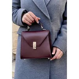 Жіноча шкіряна сумка Futsy Бордова