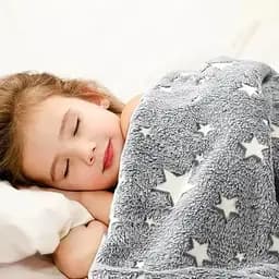 Плед-покривало що світиться в темряві 150х200 см - мініатюра 3