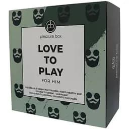 Набор секс-игрушек Dreamtoys Pleasure Box Love To Play For Him 7 шт. зеленый