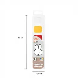 Фарби акварельні Yes Miffy 6 кол. медові б/п (110317) - мініатюра 6
