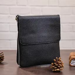 Чоловіча шкіряна сумка SHVIGEL 22х25,5х3-6,5 см sum0012620 - мініатюра 8