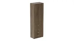 Шафа Анжело Ferrum-decor на 3 полиць з 2 дверима та 4 ящики 1900x600x380 ДСП Дуб Сонома Трюфель 16 мм (FRD-104993) - мініатюра 2
