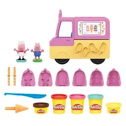 Ігровий набір для творчості з пластиліном Play-Doh Машинка з морозивом Свинки Пеппи (F3597) - мініатюра 3