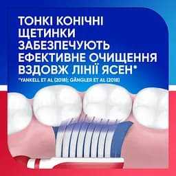 Зубна щітка Sensodyne Чутливість зубів та захист ясен м'яка біла з синім - мініатюра 6