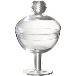 Цукерниця J-Line з прозорим каменем 14 см (48465)