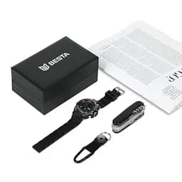Чоловічий водостійкий наручний годинник Besta Box Tattoo ЗСУ Set з компасом + подарунковий набір - мініатюра 4