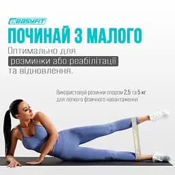 Резинки для фітнесу EasyFit MonoBand набір 5 шт - мініатюра 4