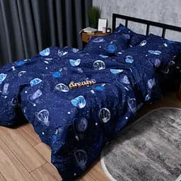 Підковдра Moon&Star Мікросатин Premium Cosmic Dreams Полуторна 143x210 см - мініатюра 3