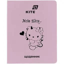 Щоденник шкільний Kite Hello Kitty м'яка обкладинка PU (HK26-283-1)