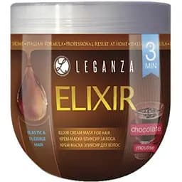 Крем-маска для волос Leganza Эликсир шоколадный мусс 1л