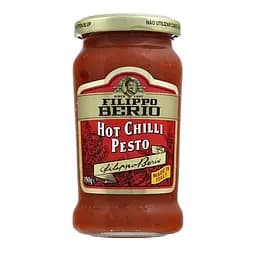 Соус Filippo Berio Песто с острым перцем чили, 190 г (740448)