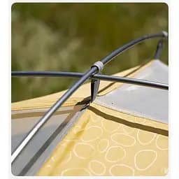 Чотиримісний намет Naturehike P-Series NH18Z044-P 210T/65D (Жовтий) - мініатюра 3