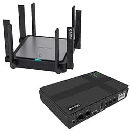 Комплект ДБЖ VIA Energy Mini UPS 2.0 + бездротовий маршрутизатор Ruijie RG-EW3200GX PRO (99-00013563)