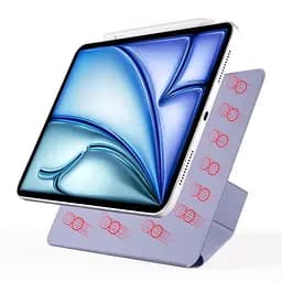 Обкладинка BeCover Ultra Slim Origami Magnetic з кріпленням Apple iPad Mini 7 2024 Deep Purple (712950) - мініатюра 4