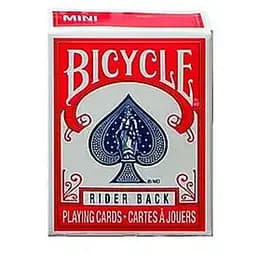 Карти гральні United States Playing Card Company Bicycle Rider Back Mini (red) (L1720-7470A-1)