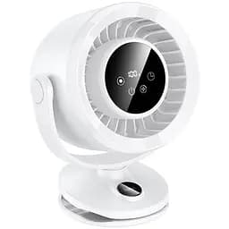 Портативний вентилятор Hoco HX608 handheld folding fan 3600 mAh White