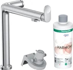 Смеситель для кухни Hansgrohe Aqittura M91 FilterSystem 240 1jet с картриджем Harmony хром 76802000 Хром