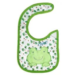 Слюнявчик тканевый "Frog" MGZ-0614-3 на липучке