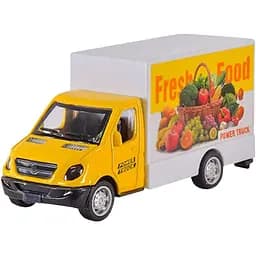 Детская Машинка Delivery Автопром Ap7425 Масштаб 1:64 Желтый