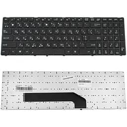 Клавіатура для ноутбука ASUS (K50, K51, K60, K61, K70, F52, P50, X5), чорна