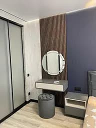 Рейка декоративна Wall Sticker PS 2900х120х12 мм Темний горіх SW-00001745 - мініатюра 3