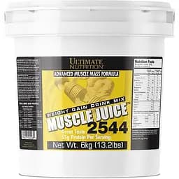 Гейнер Ultimate Muscle Juice 2544 Банан 6 кг
