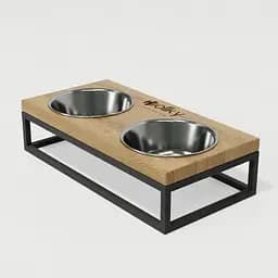 Hollky Base S — миски на підставці для маленьких собак та котів (2 × 0,45 л) - мініатюра 8