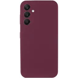 Чохол Silicone Cover Lakshmi Full Camera (AAA) для Samsung Galaxy A56 5G Бордовий / Plum - мініатюра 2
