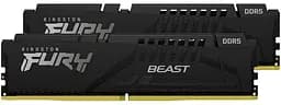 Модуль пам'яті Kingston Fury DDR5 16GB (2x8) 6000MHz Beast Black EXPO (KF560C36BBEK2-16)
