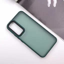 Чохол TPU+PC Lyon Frosted для Samsung Galaxy S25 FE Green - мініатюра 2