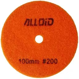 Круг алмазний Alloid Building Tools Hexagon шліфувальний на липучці 100 мм зерно 200 (DD-63388)