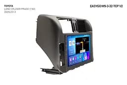 Штатна автомагнітола EasyGo M9-3-32-TCP v2 Toyota Land Cruiser Prado (150) 2009-2013 - мініатюра 2