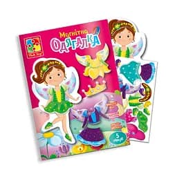 Магнітна гра для дітей "Фея" у папці Vladi Toys VT3204-28 (укр)