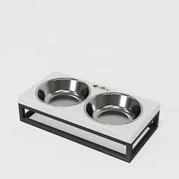 Hollky Base XS — миски на підставці для маленьких собак та котів (2 × 0,25 л) - мініатюра 2