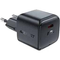 Зарядний пристрій Acefast 1xUSB-C 30W Gan A77 mini Fast Charger Black (6974316282662) - мініатюра 5