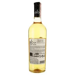 Вино Biologic Trebbiano d'Abruzzo, біле, сухе, Bio organic, 12,5%, 0,75 л - мініатюра 2