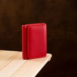 Яскравий компактний жіночий гаманець ST Leather 18892 червоний - мініатюра 7