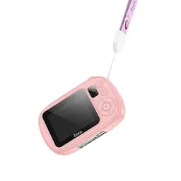 Дитяча фотокамера Hoco DV205 Dual-camera Pink - мініатюра 7
