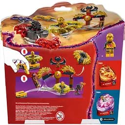 Конструктор LEGO Ninjago Бойовий набір дракона Спін-джитсу 186 деталей (71826) - мініатюра 14