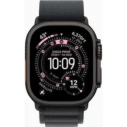Смарт-годинник Apple Watch Ultra 3 GPS + Cellular 49mm Black Titanium Case with Black Alpine Loop - Small (MF0Q4QP/A) - мініатюра 2