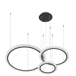 Світильник стельовий Brille підвісний світлодіодний BR-925S/3 LED 89W BK