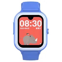 Дитячий смарт годинник Lemfo D89 з GPS трекером, SIM-картою, відеодзвінками, AMOLED дисплеєм, камерою, прослуховуванням, голосовим чатом, Wi-Fi та кнопкою SOS Синій - мініатюра 2